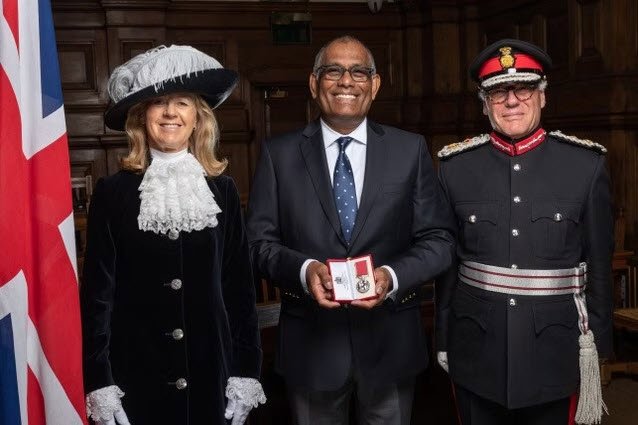 British Empire Medal Investiture Ceremony