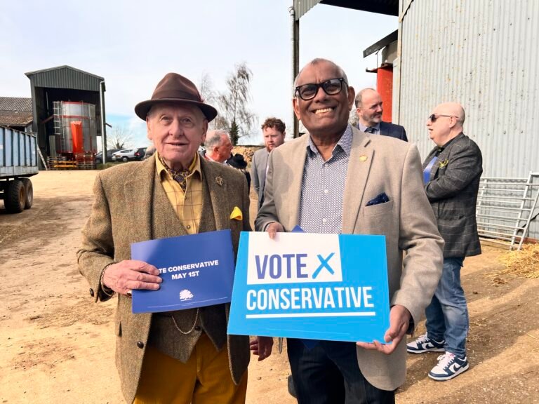 Spring in St. Crispin: A Day of Beauty, Banter, and Connection on the Campaign Trail