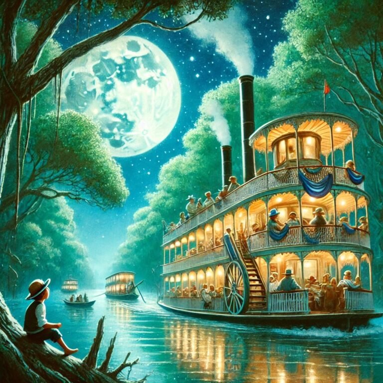 Cruising Through Memories: A Journey by Steamer Through the Tidal Rivers