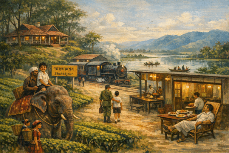 পাহাড়, ট্রেন আর বাবার হাত ধরা দিনগুলো