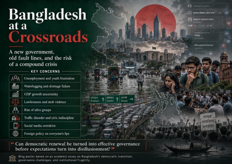 Bangladesh after the Change of Guard: Democratic Renewal, Institutional Fragility and the Risks